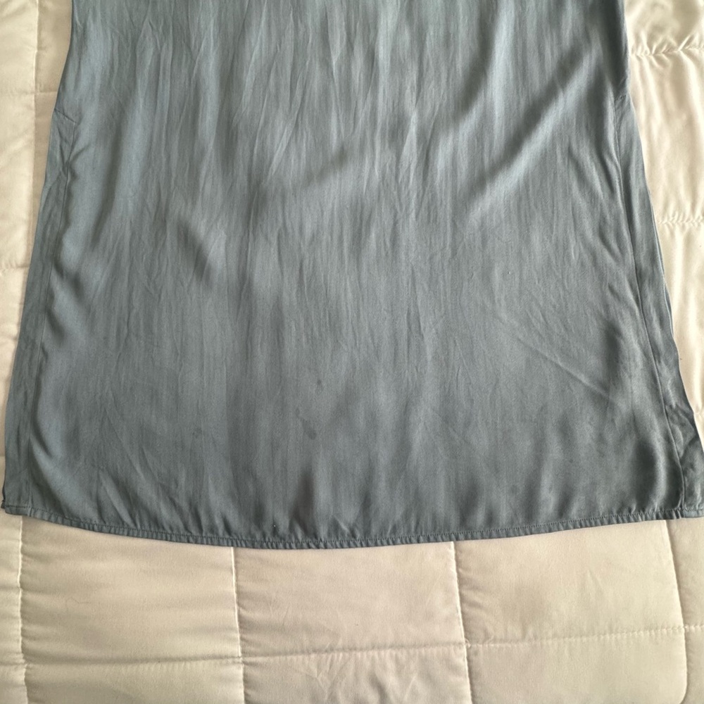 L.L. Bean Silk Maxi Dress Unknown Size - Picture 6 of 9